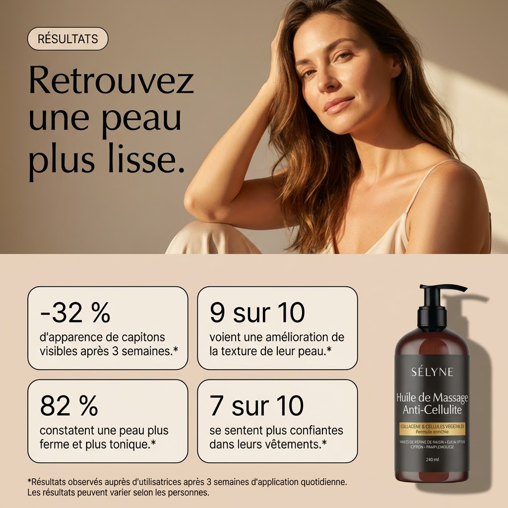 Huile Anti-Cellulite SELYNE