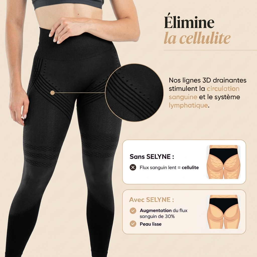 Legging 3D - Anti cellulite